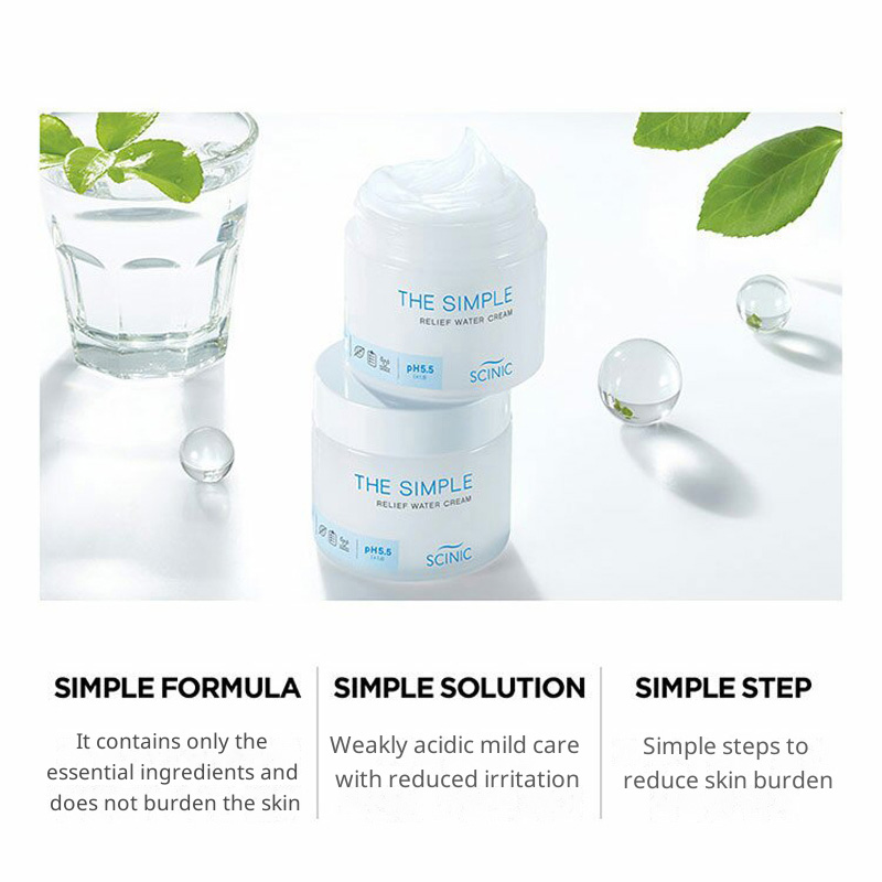 Scinic The Simple Relief Water Cream (80ml) - Scinic The Simple Relief Water Cream ig1